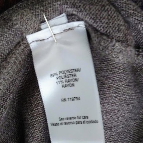 TUNIC STYLE*WOMEN L*MULTICOLOR PURPLES*ENERGY WORLD WEAR - Picture 7 of 8